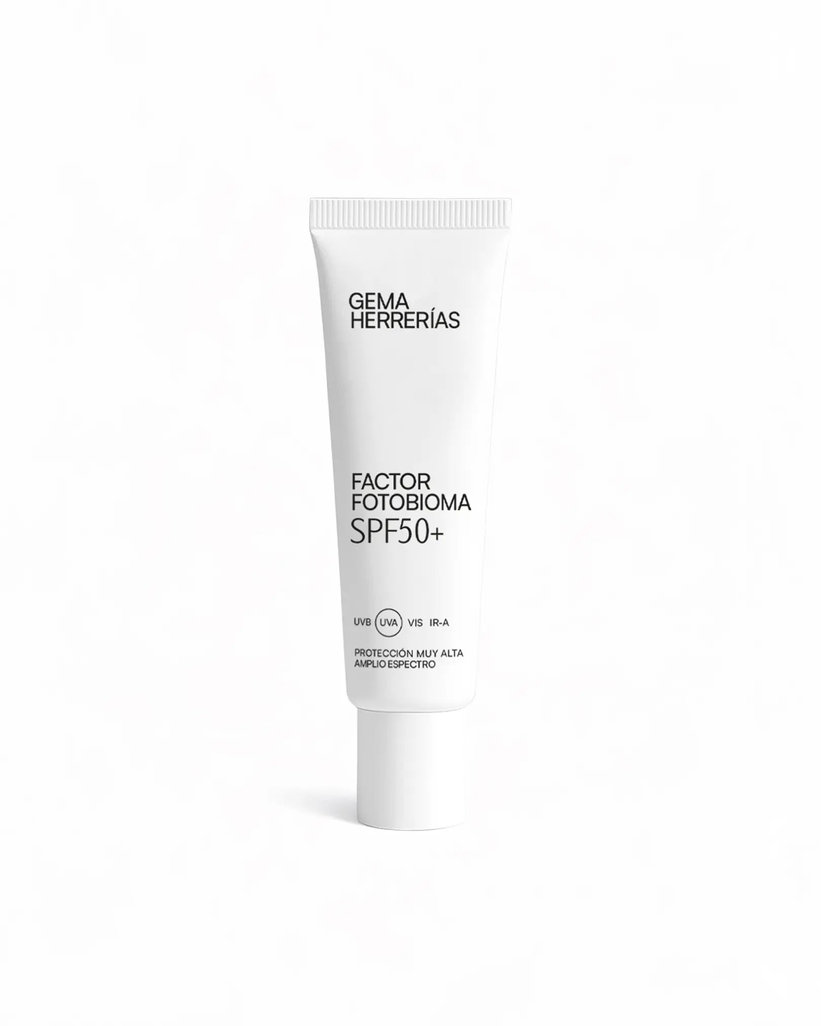 FACTOR FOTOBIOMA SPF50+ Amplio espectro [UVB UVA VIS IR-A]