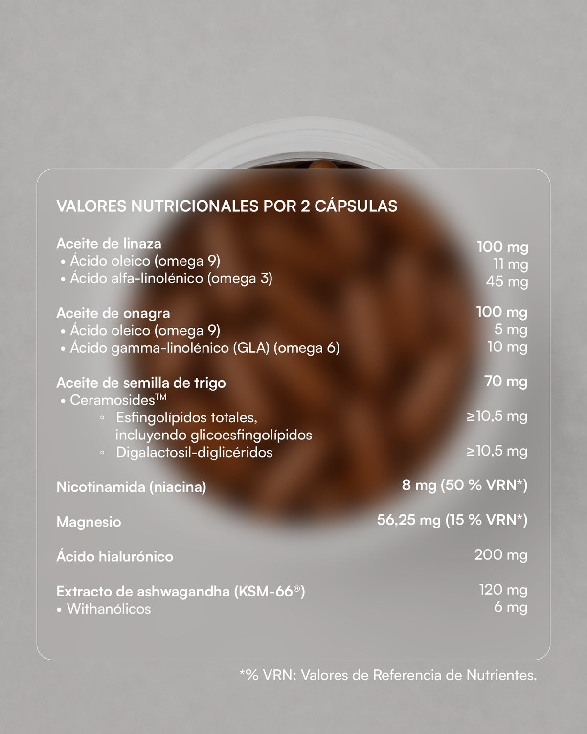 AGEDERM CERAMIDE Complemento alimenticio