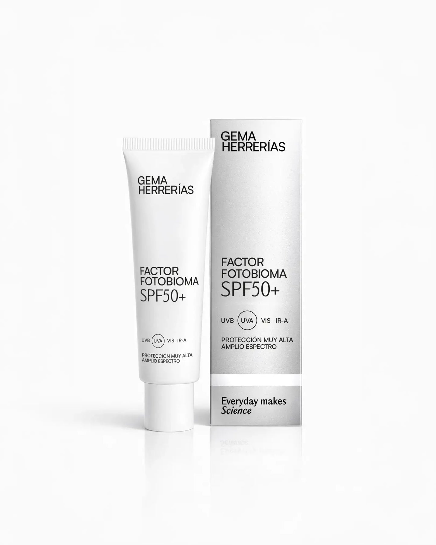 FACTOR FOTOBIOMA SPF50+ Amplio espectro [UVB UVA VIS IR-A]