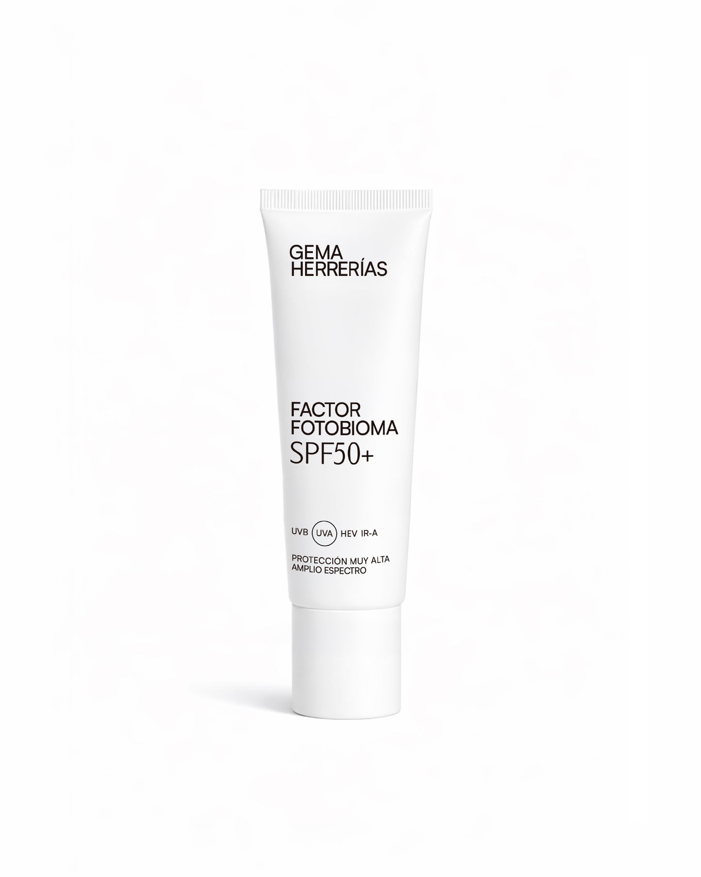FACTOR FOTOBIOMA SPF50+ Amplio espectro [UVB UVA HEV IR-A]