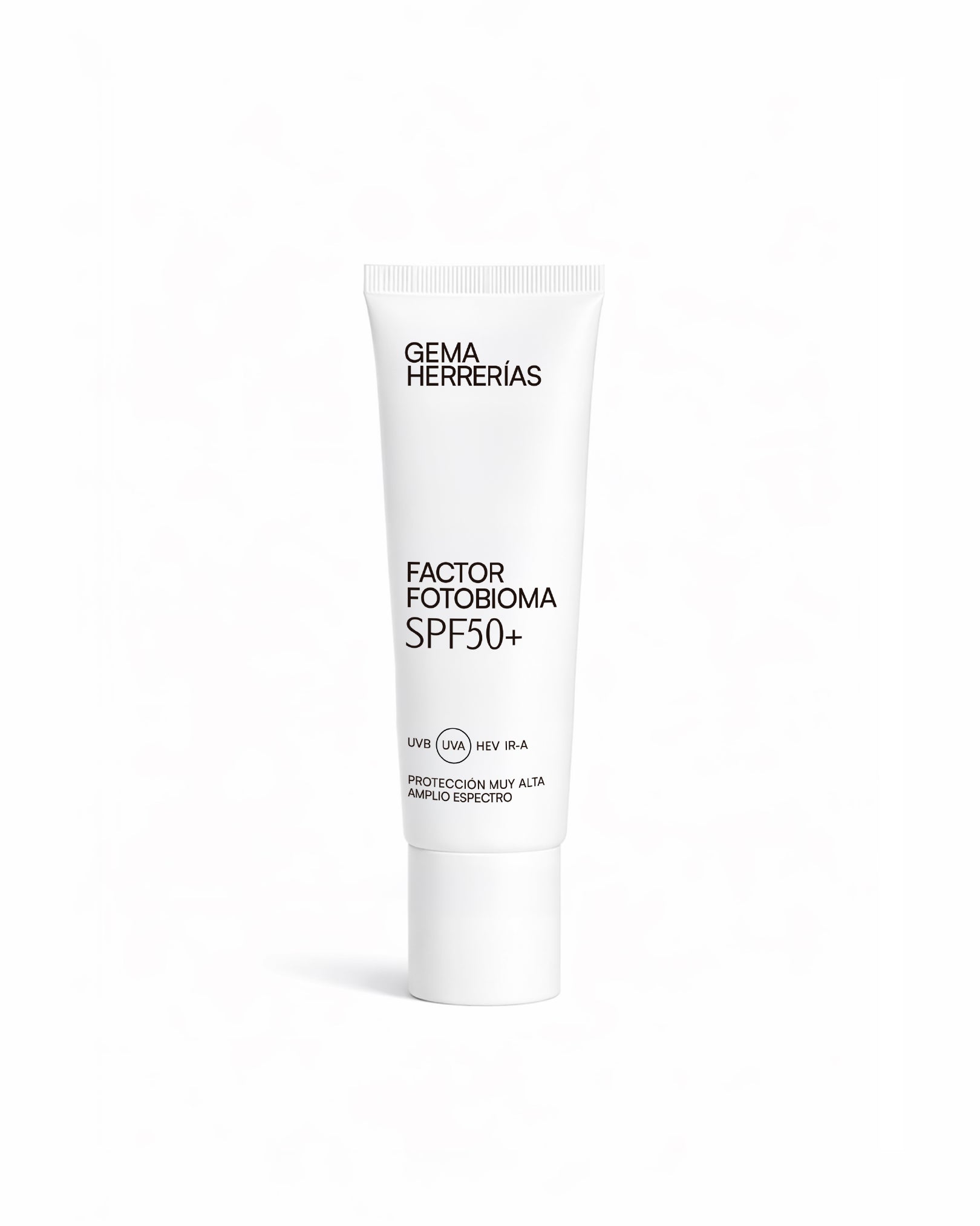 FACTOR FOTOBIOMA SPF50+ Amplio espectro [UVB UVA HEV IR-A]