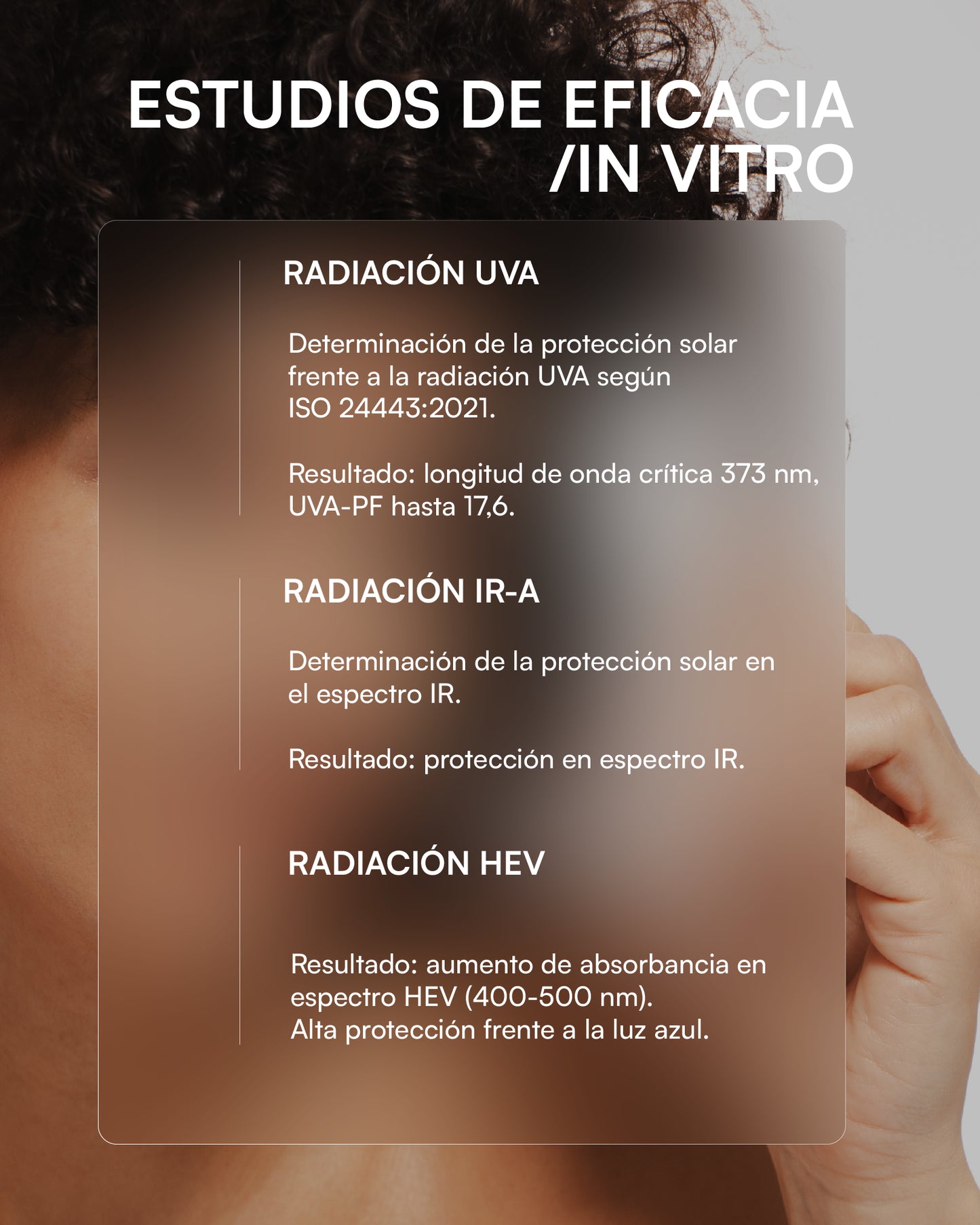 FACTOR INVISIBLE SPF50 Amplio espectro [UVB UVA HEV IR-A]