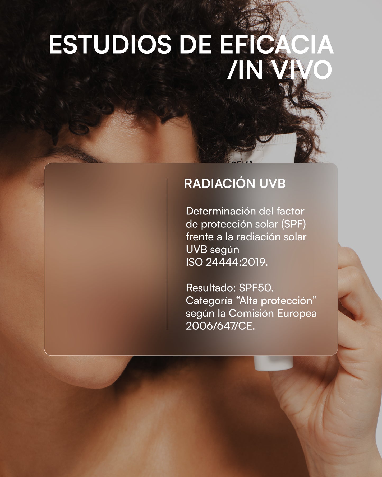 FACTOR INVISIBLE SPF50 Amplio espectro [UVB UVA HEV IR-A]