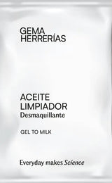 SACHET ACEITE LIMPIADOR Desmaquillante gel to milk