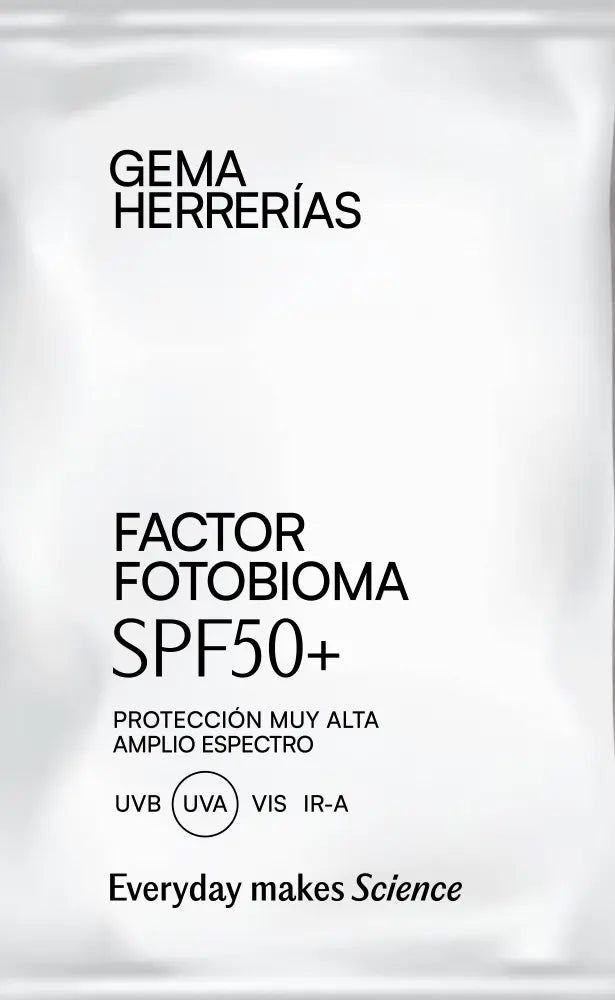 SACHET FACTOR FOTOBIOMA SPF50+ Amplio espectro