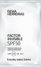 SACHET FACTOR INVISIBLE SPF50 Amplio espectro