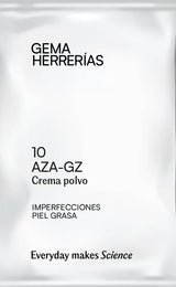 SACHET 10 AZA-GZ Crema polvo imperfecciones