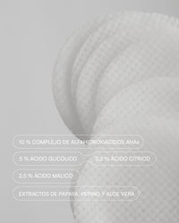 PEELING 10 AHA Discos piel iniciación - imagen 5